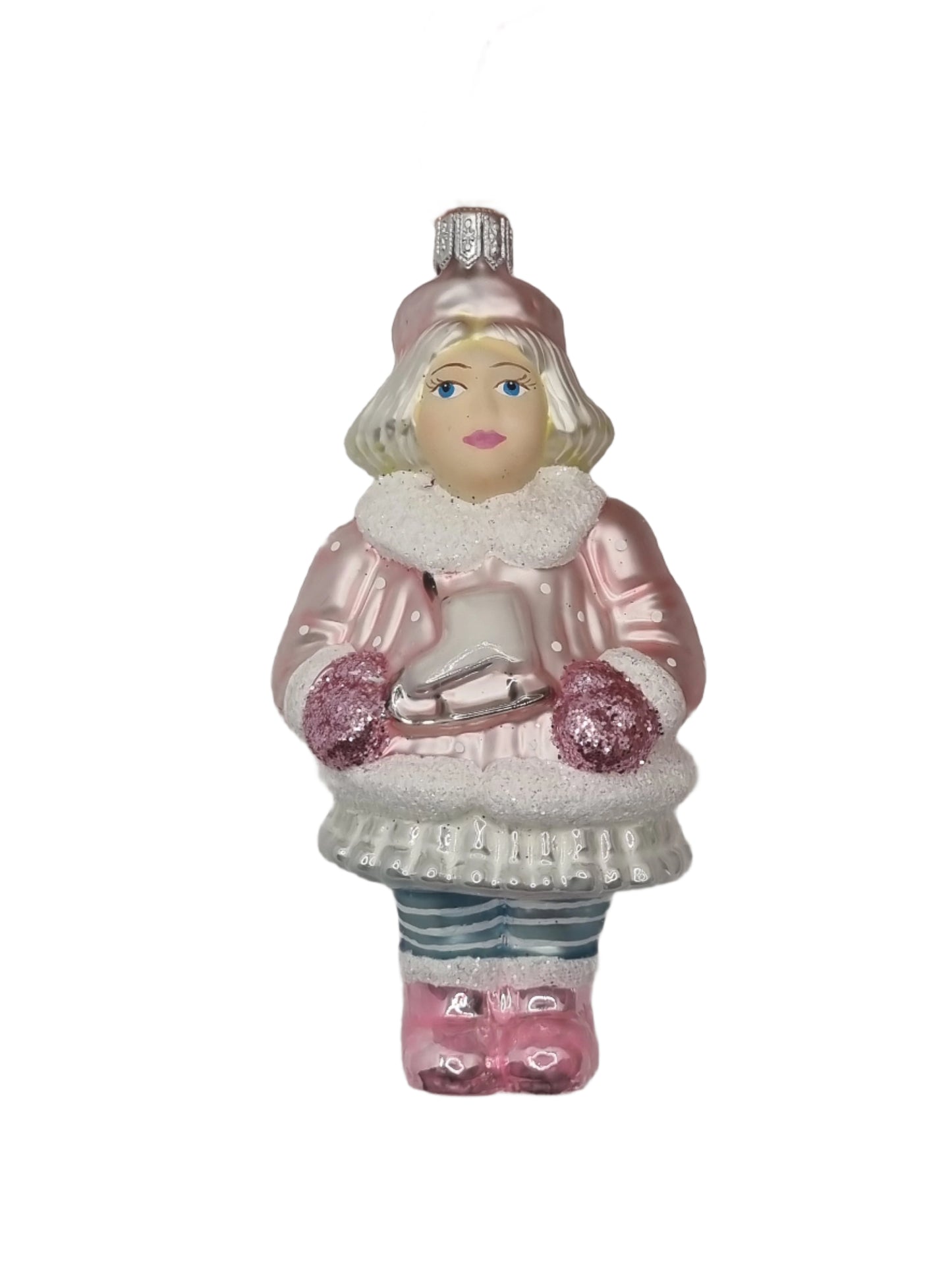 European Glass Christmas ornament of a Feb 2025