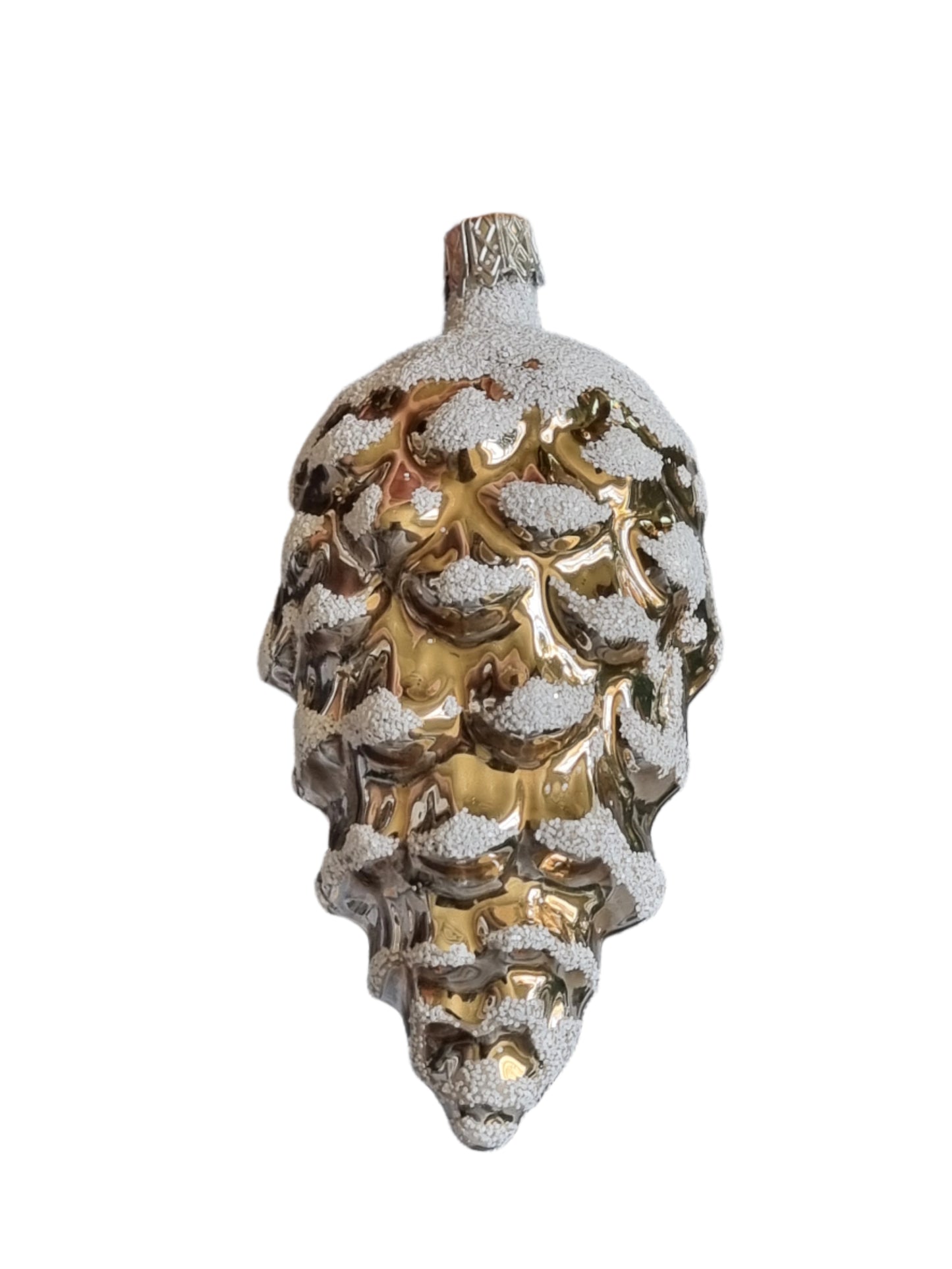 Pinecone | Large Frosted (H)