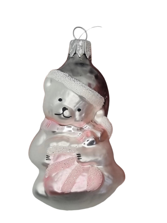 Bear | Teddy Bear with Hat, Scarf & Stocking (J)