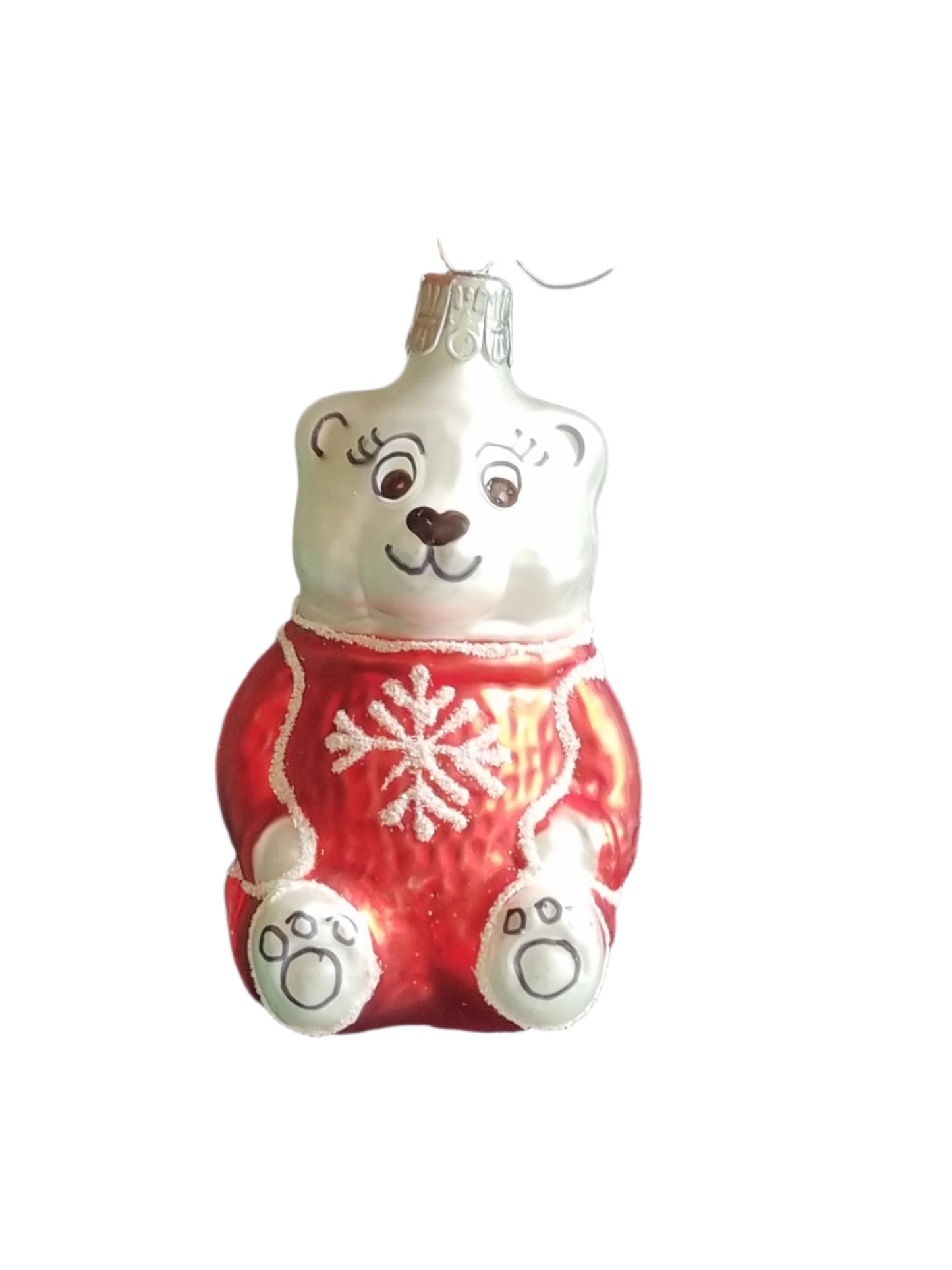 Bear | Teddy Bear in Snowflake Jumper (H)