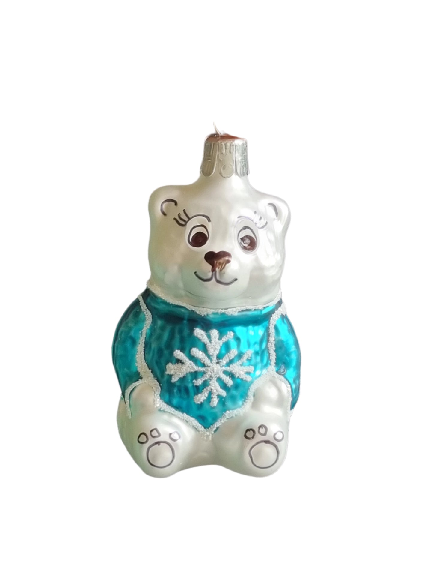 Bear | Teddy Bear in Snowflake Jumper (H)
