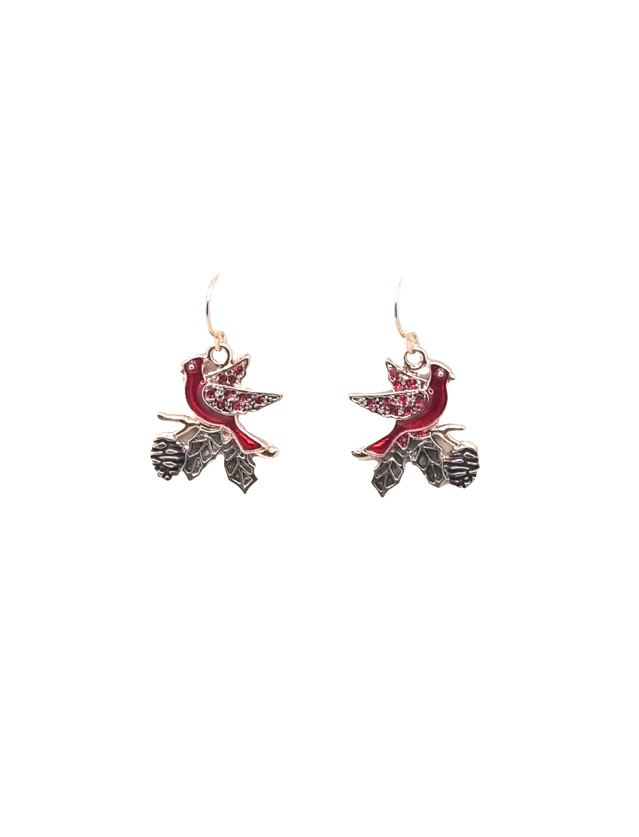 Birds on Branch | Earrings