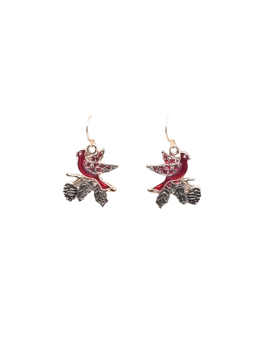 Birds on Branch | Earrings
