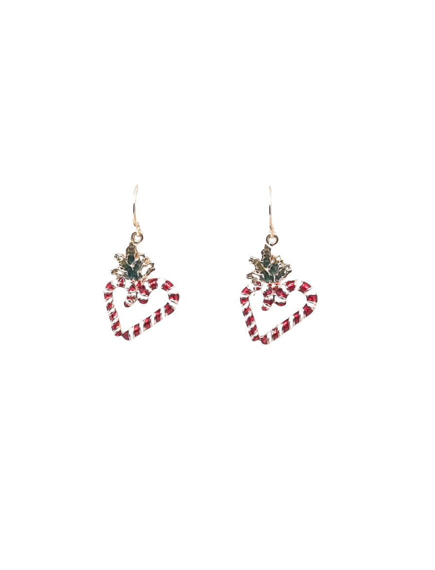 Double Candy Cane | Earrings