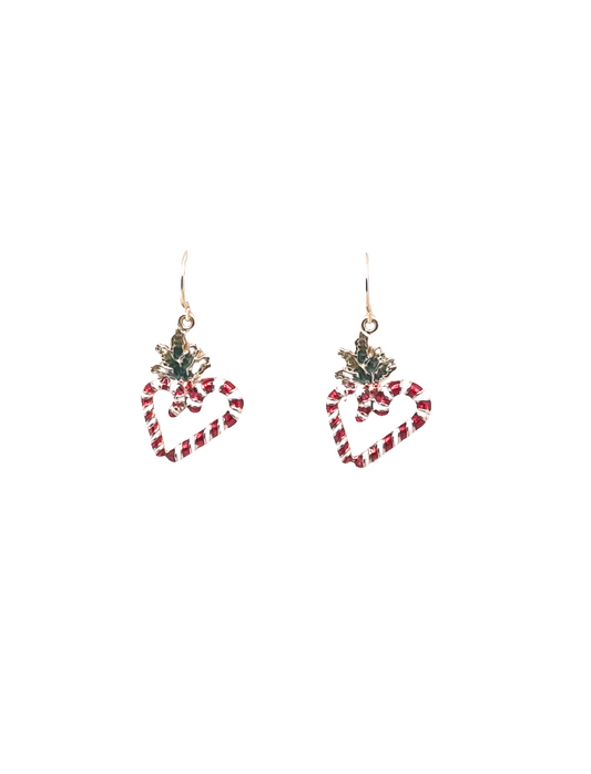 Double Candy Cane | Earrings