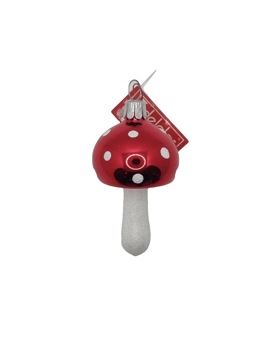 Mushroom | Assorted Style with Red Cap & White Stalk (G)