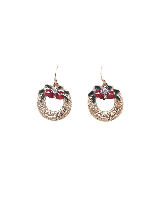 Gold Wreaths | Earrings
