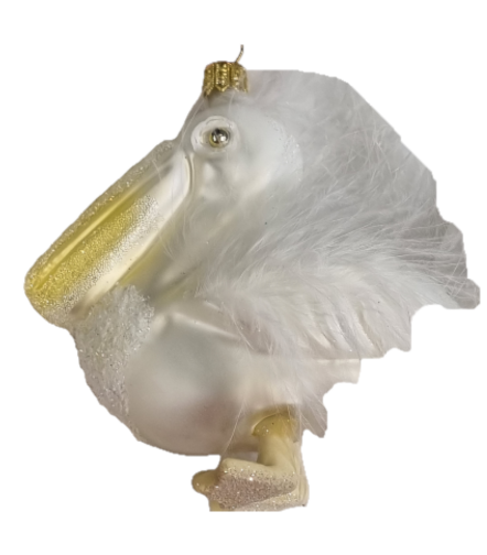 Pelican with Feathers (S)