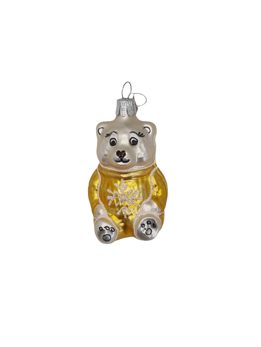 Bear | Teddy Bear in Snowflake Jumper (D)