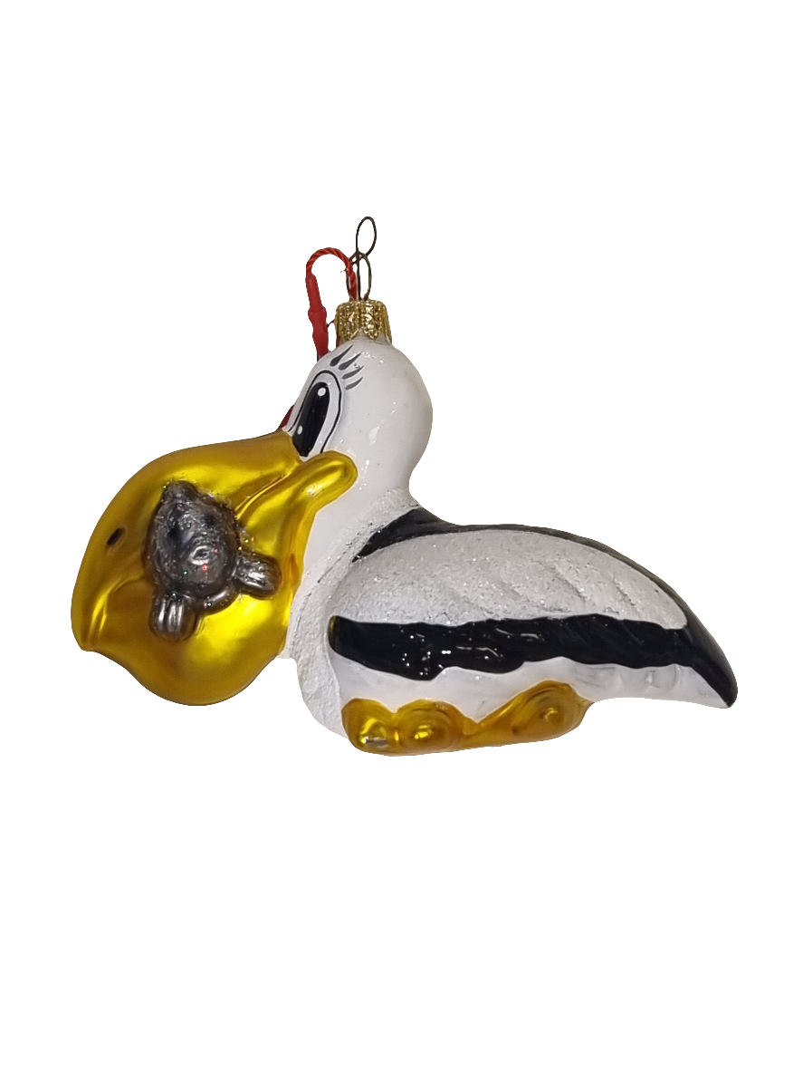 Bird | Pelican with fish (U)