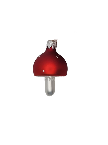 Mushroom | Assorted Design with Red Cap & White Stem (F)