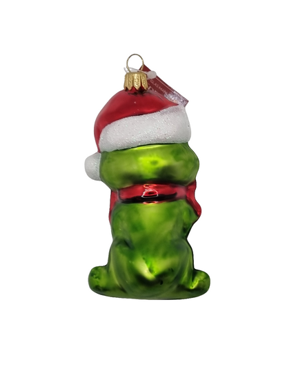 Frog Bow Tie Santa Hat (P)