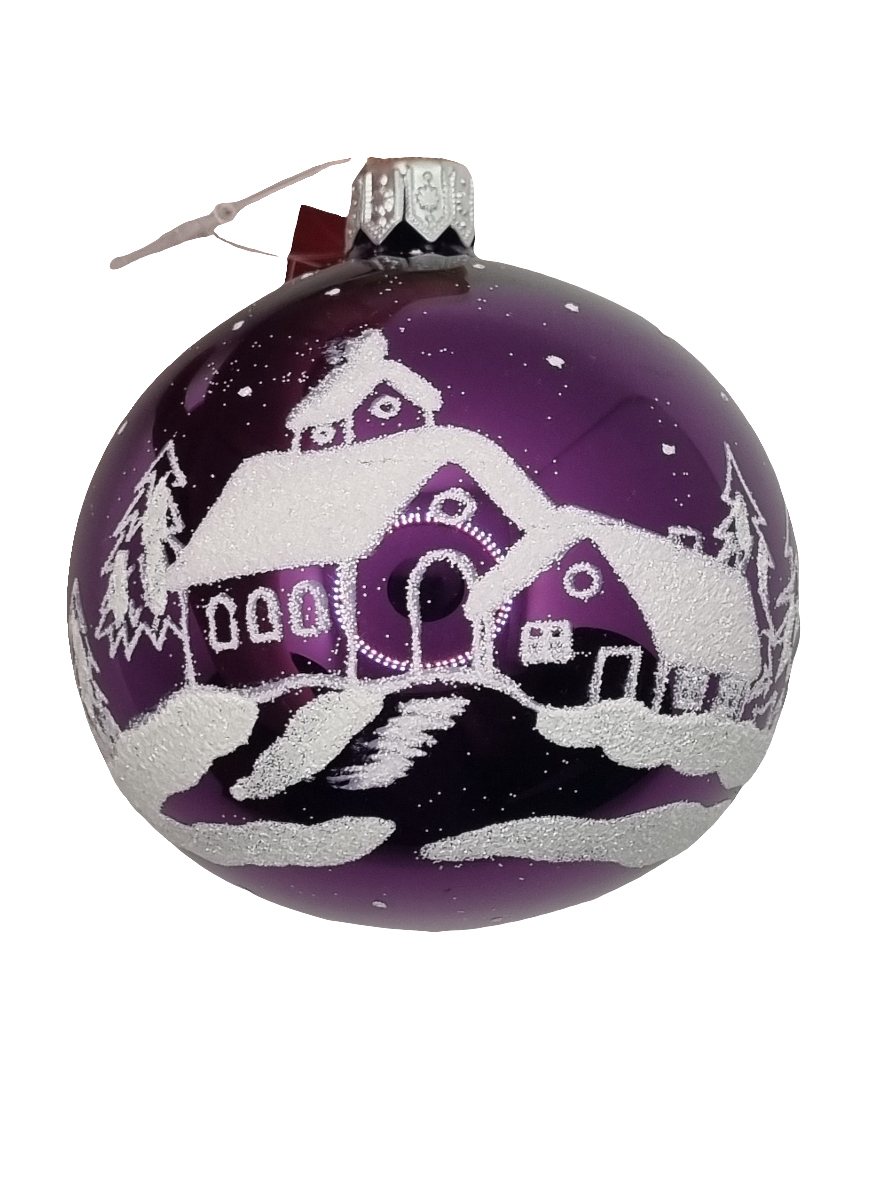 Bauble | Coloured with Frosted House (G)