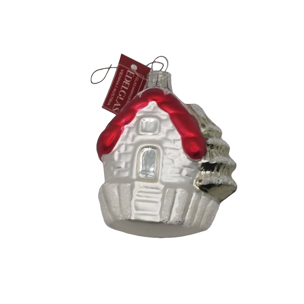 House with Christmas Tree (J)