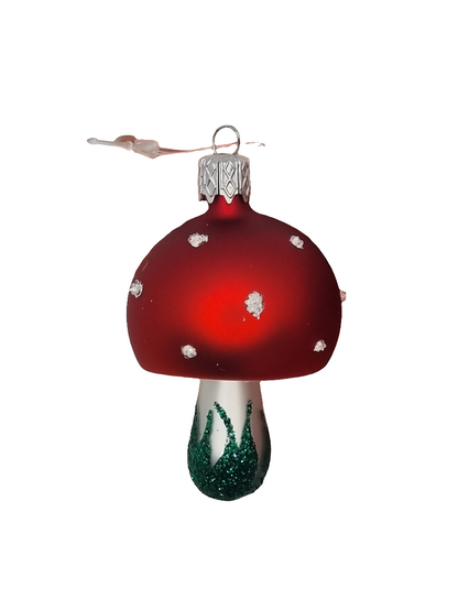 Mushroom | Assorted Design with Red Cap & White Stem (F)