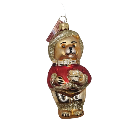 Bear | Teddy Bear with Jumper, Hat, Present (O)
