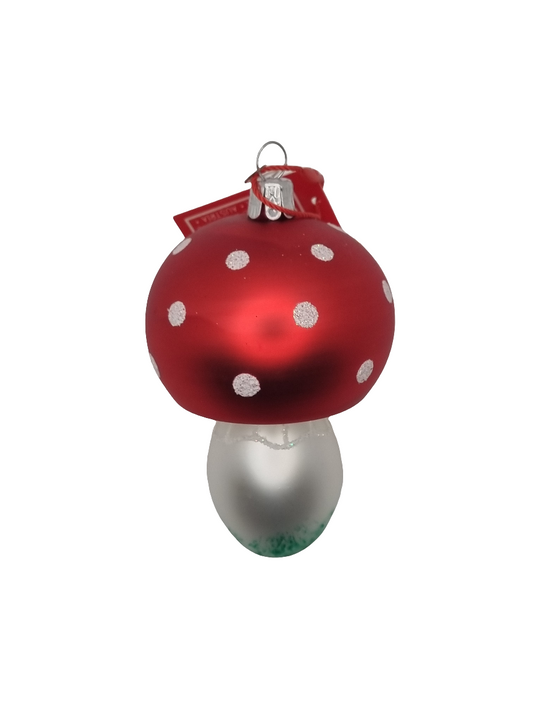 Mushroom | Assorted Design with Red Cap & White Stem (F)