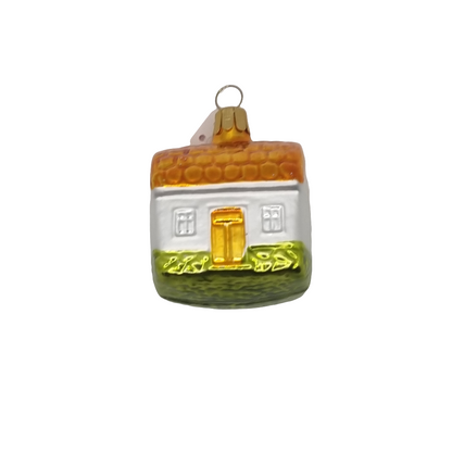 House Green Grass Coloured Roof (F)