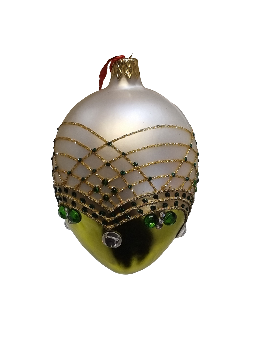 Glass Easter Eggs | Faberge Style Eggs (Q)