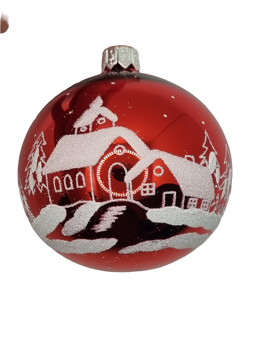 Bauble | Coloured with Frosted House (G)