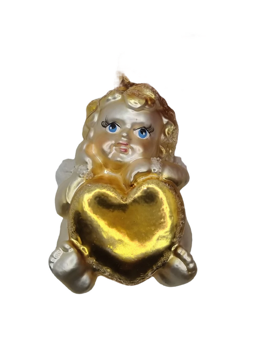 Angel Baby with Heart (W)