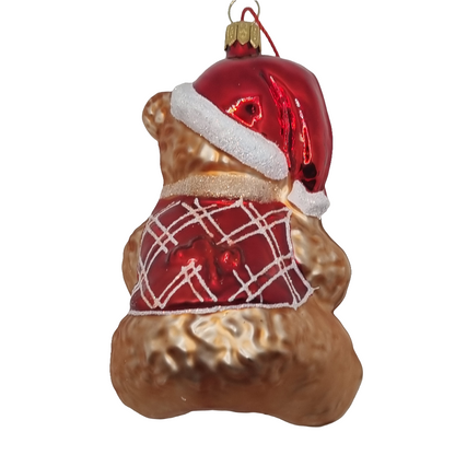 Bear | Teddy Bear with Drum & Santa Hat (Q)