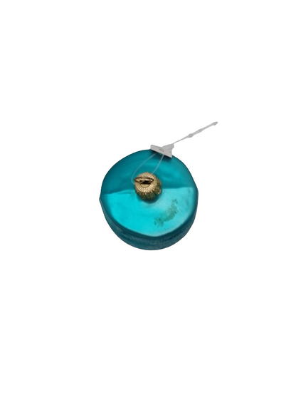 European Glass Christmas ornament of a Macaron (E)