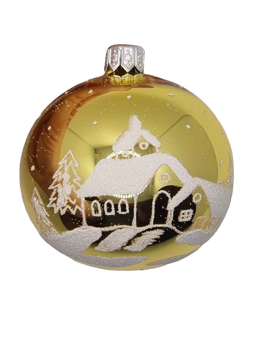 Bauble | Coloured with Frosted House (G)