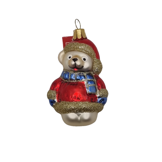 Bear | Teddy Bear with Jumper, Scarf, Gloves & Hat (G)