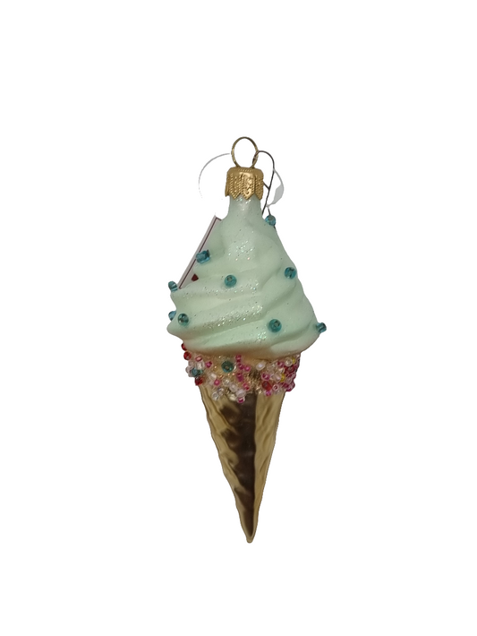 Ice cream cone bejeweled (P)