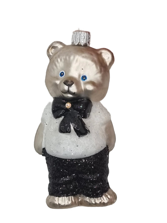 Bear | Teddy Bear with Sparkly Outfit & Bow Tie (U)