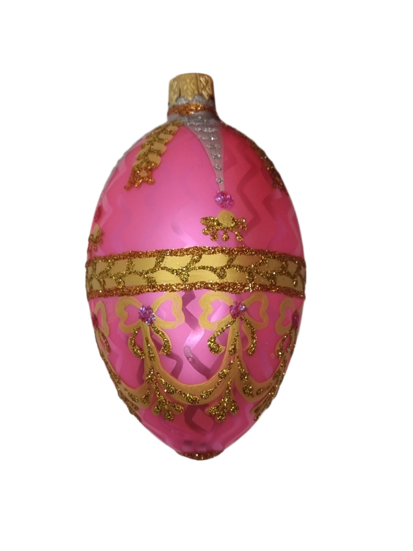 Glass Easter Eggs | Faberge Style Eggs (Q)