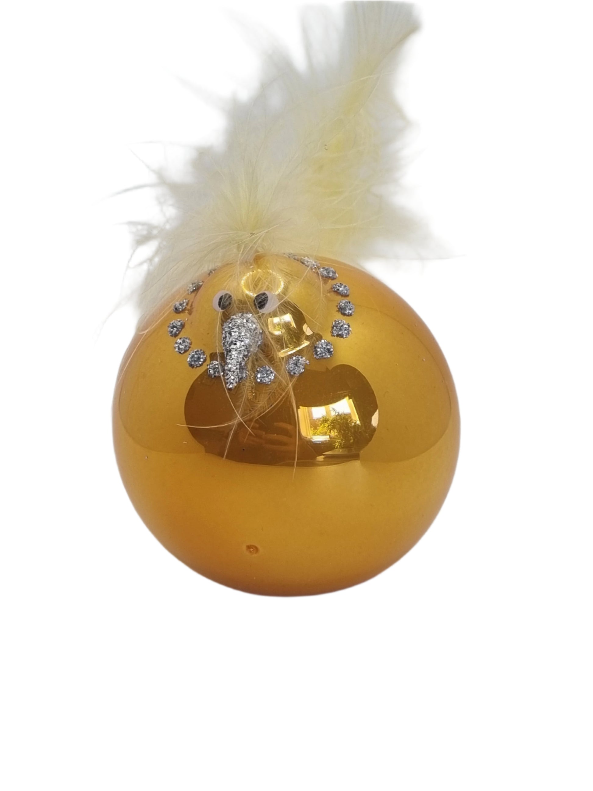 European Glass Christmas ornament of a Feb 2025