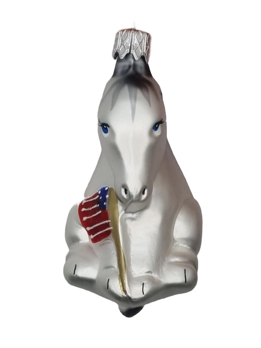 Horse/Pony with American Flag (F)