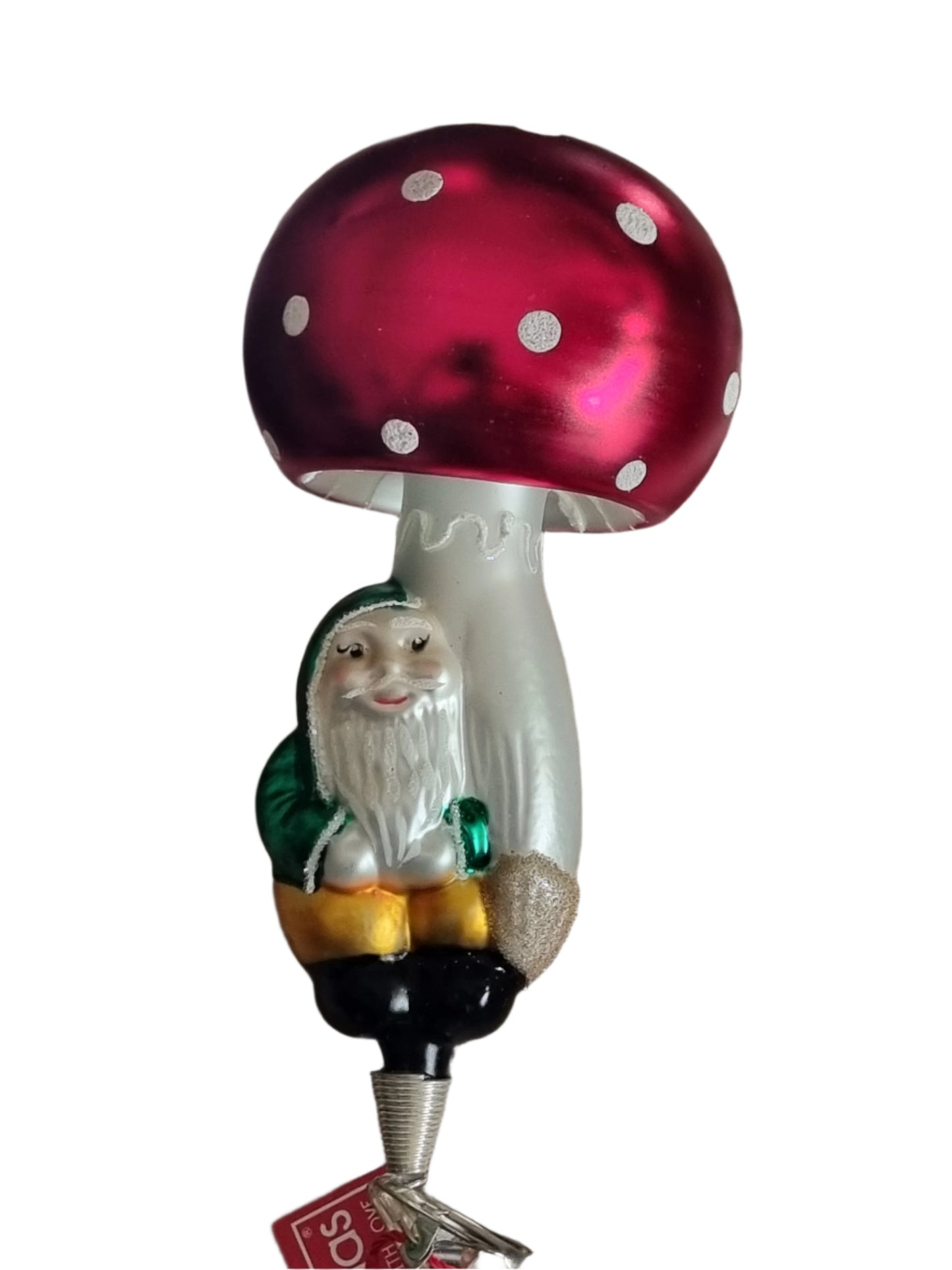 Gnome with Mushroom Umbrella (P)