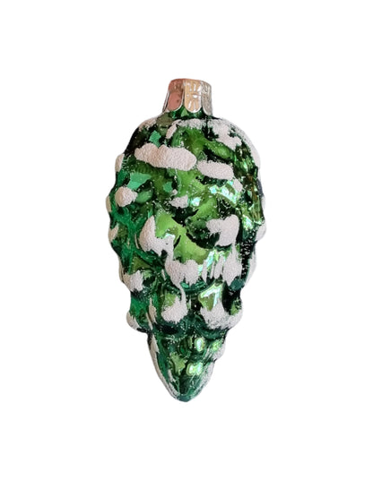 Pinecone | Large Shiny Colourful Frosted (H)