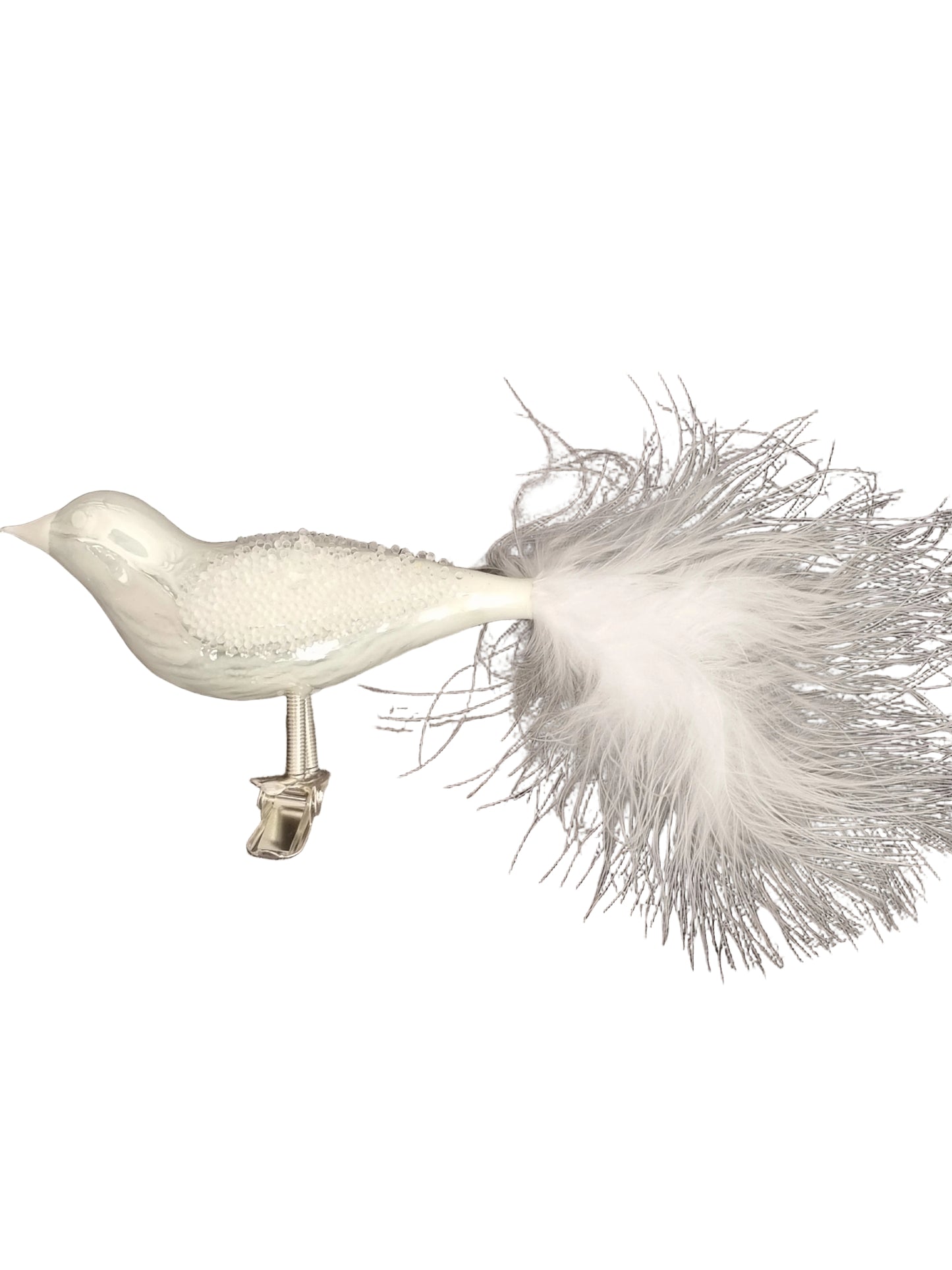 Birds on Clip (I) | Large Feather Tail