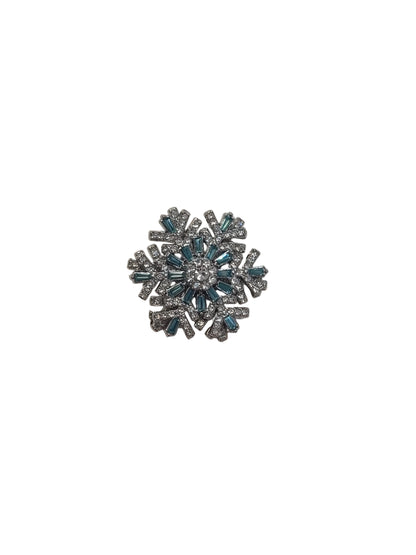 Colourful Spinning Snowflake | Brooch VI