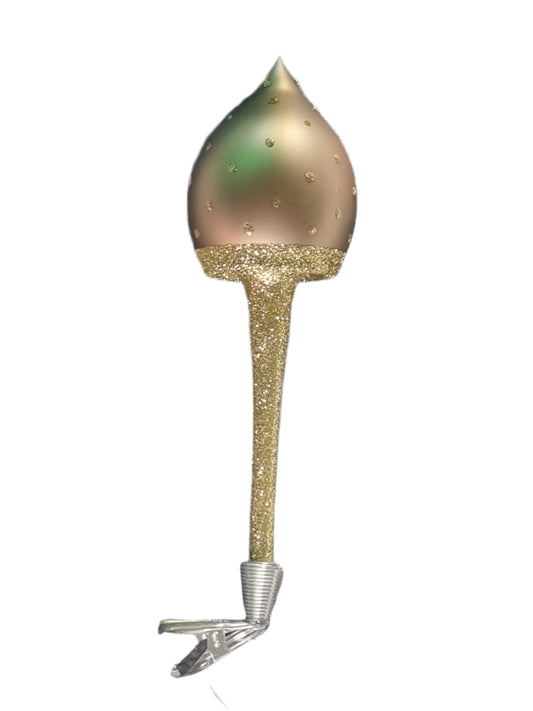 Mushroom | Gold on Clip (J)