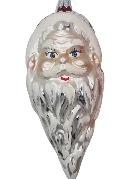 Santa Head | with Pointy Beard (K)