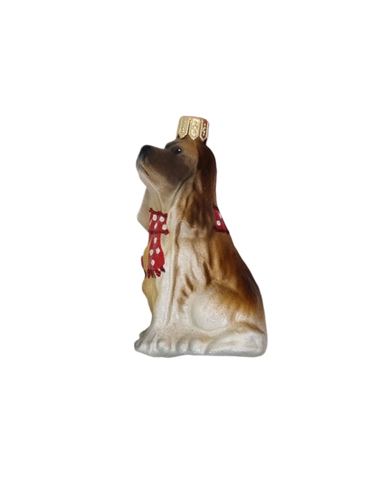 Dog | Spaniel with Scarf (P)