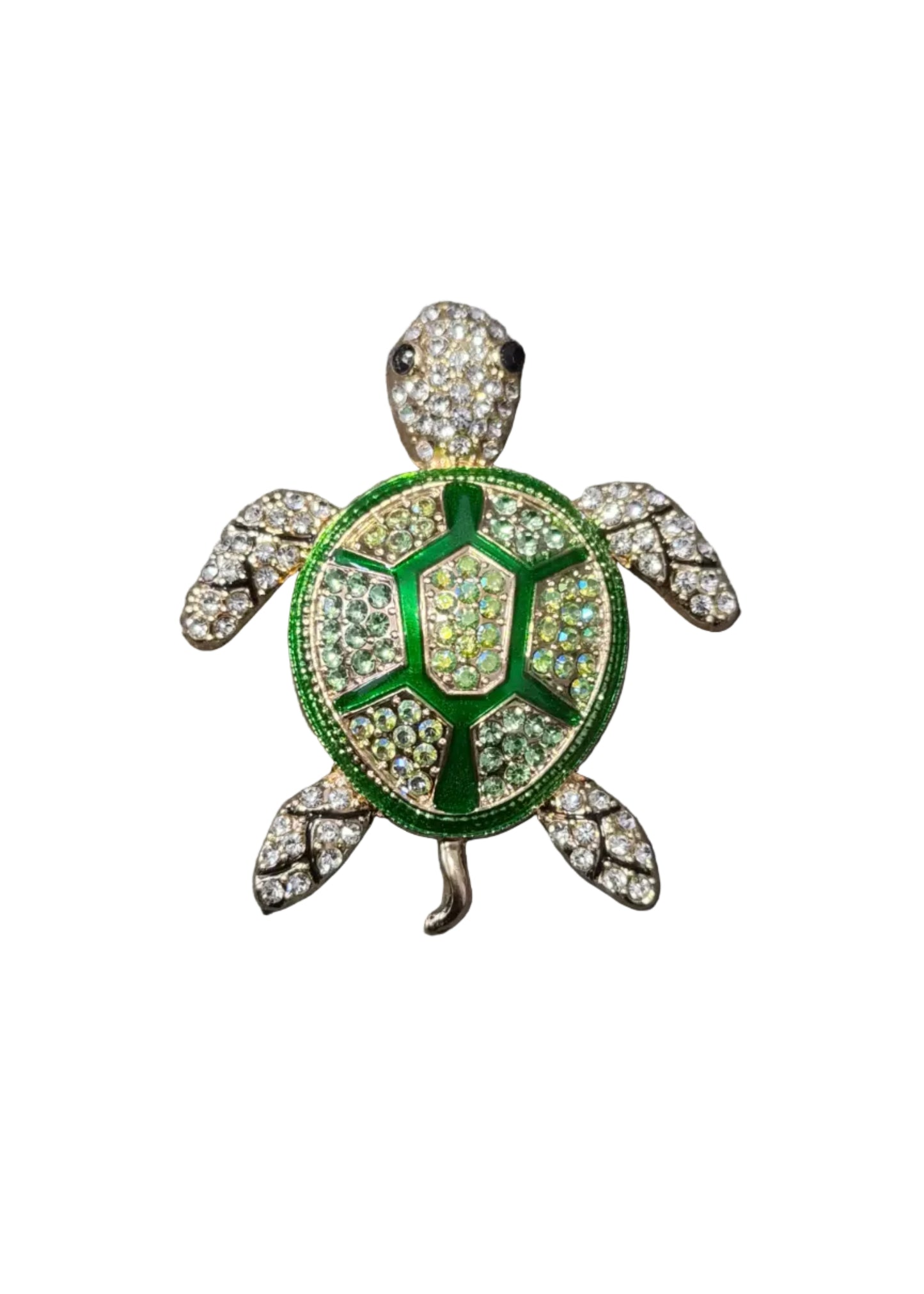 Crystal Turtles | Brooch V