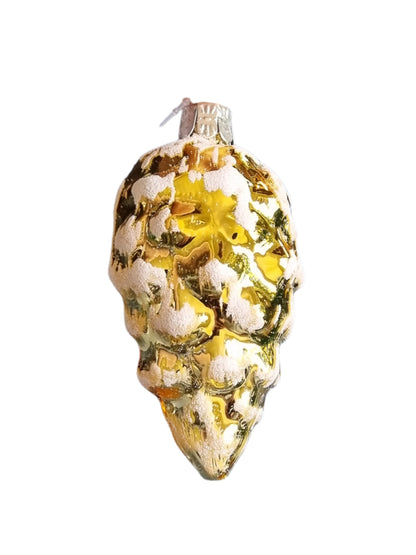 Pinecone | Large Shiny Colourful Frosted (H)