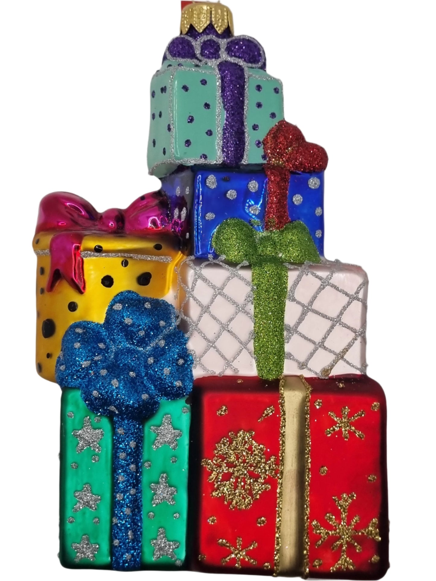 European Glass Christmas ornament of a Test